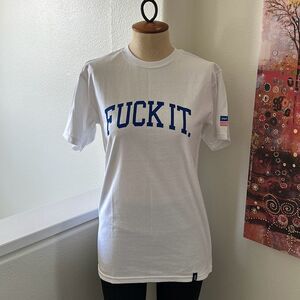 HUF F It Graphic T-Shirt White Size S